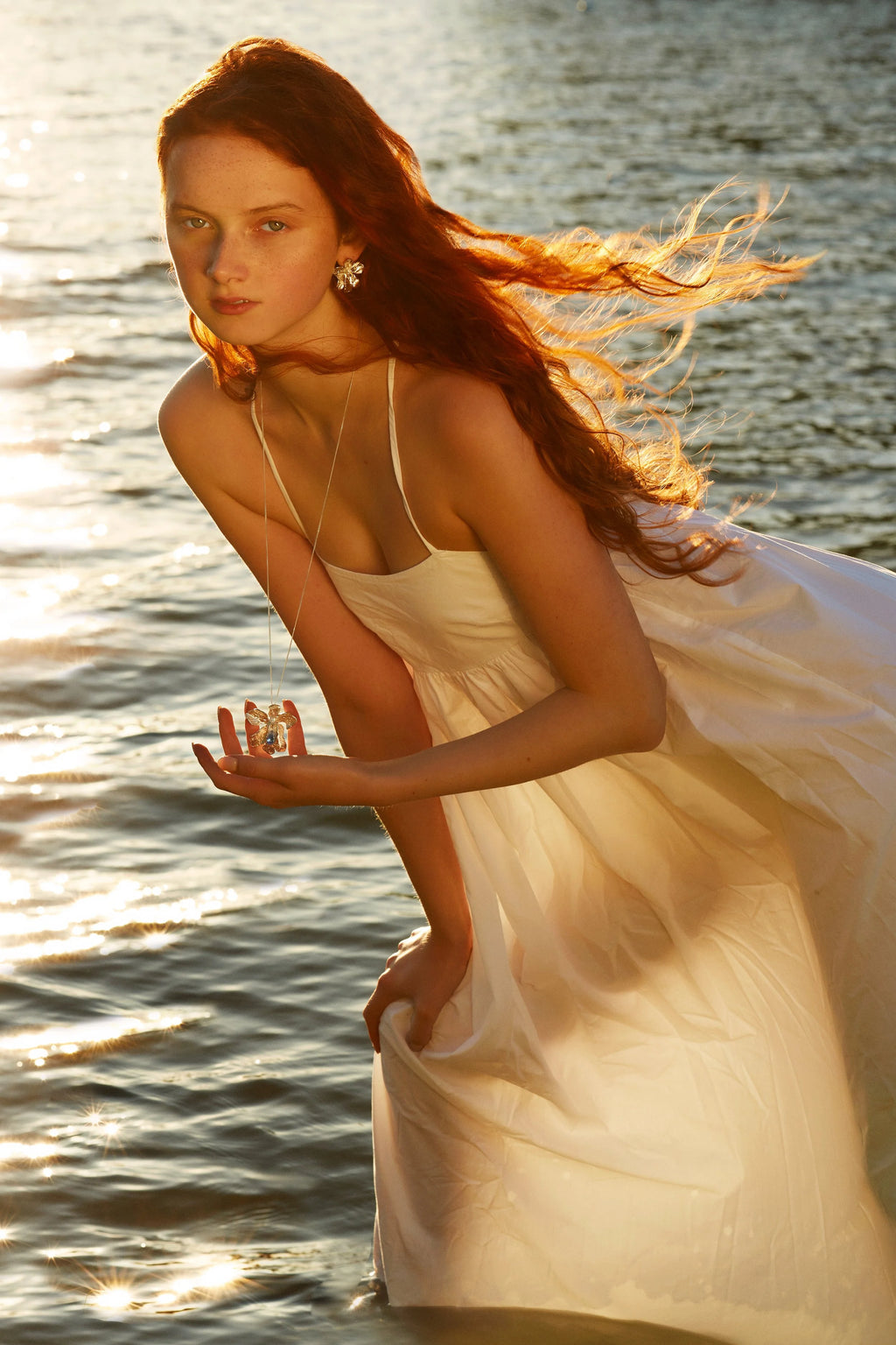 Fragility Orchid pendant