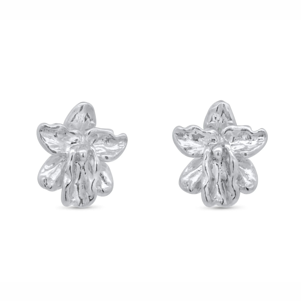 Baby Orchid Studs