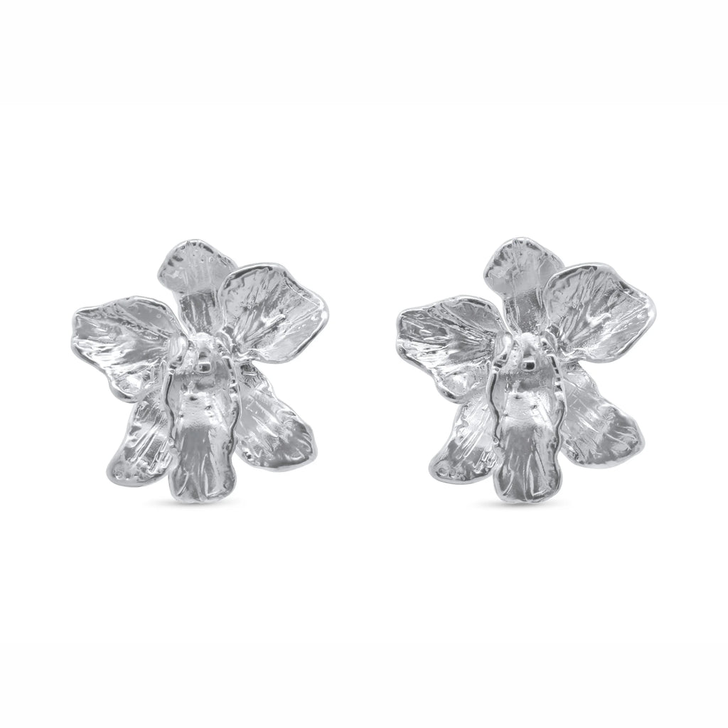 Embrace Orchid Studs